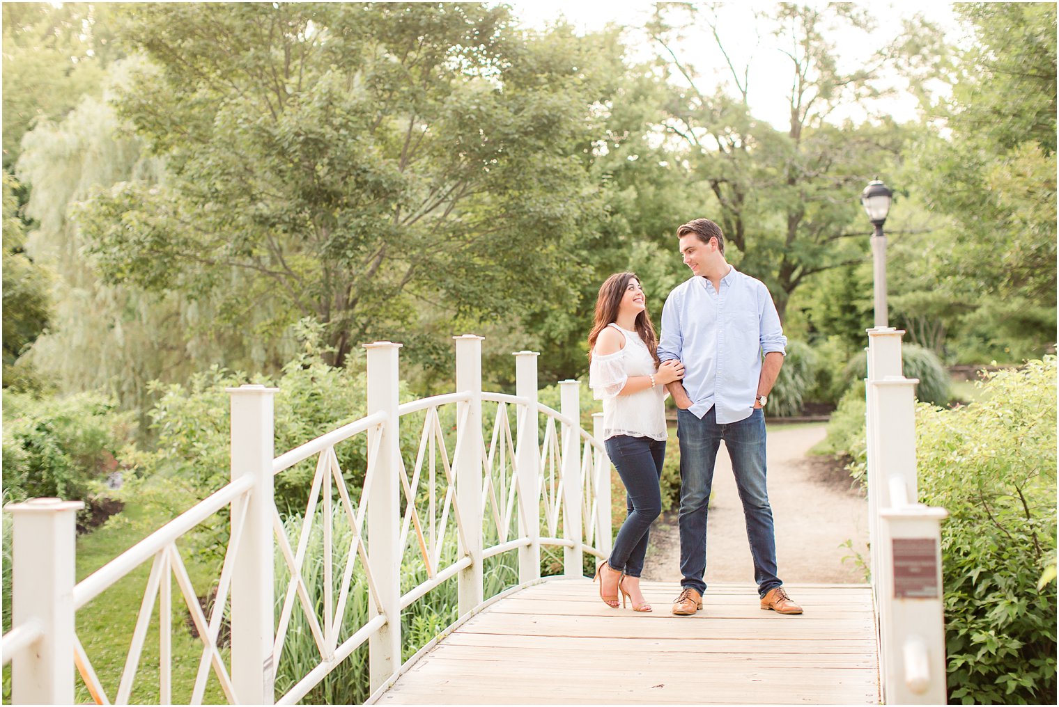 Sayen House and Gardens Engagement Photos