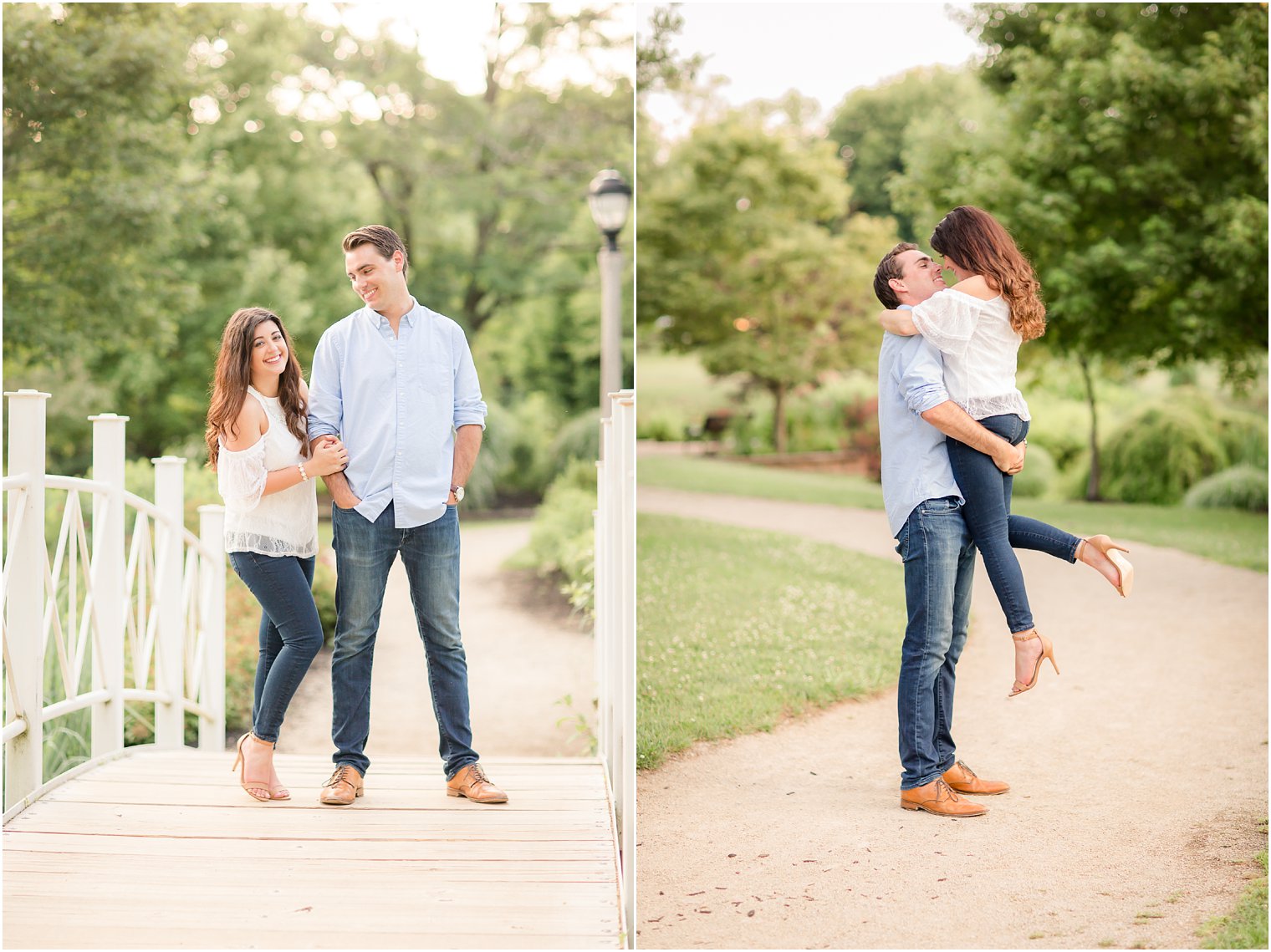 Fun engagement photos in NJ