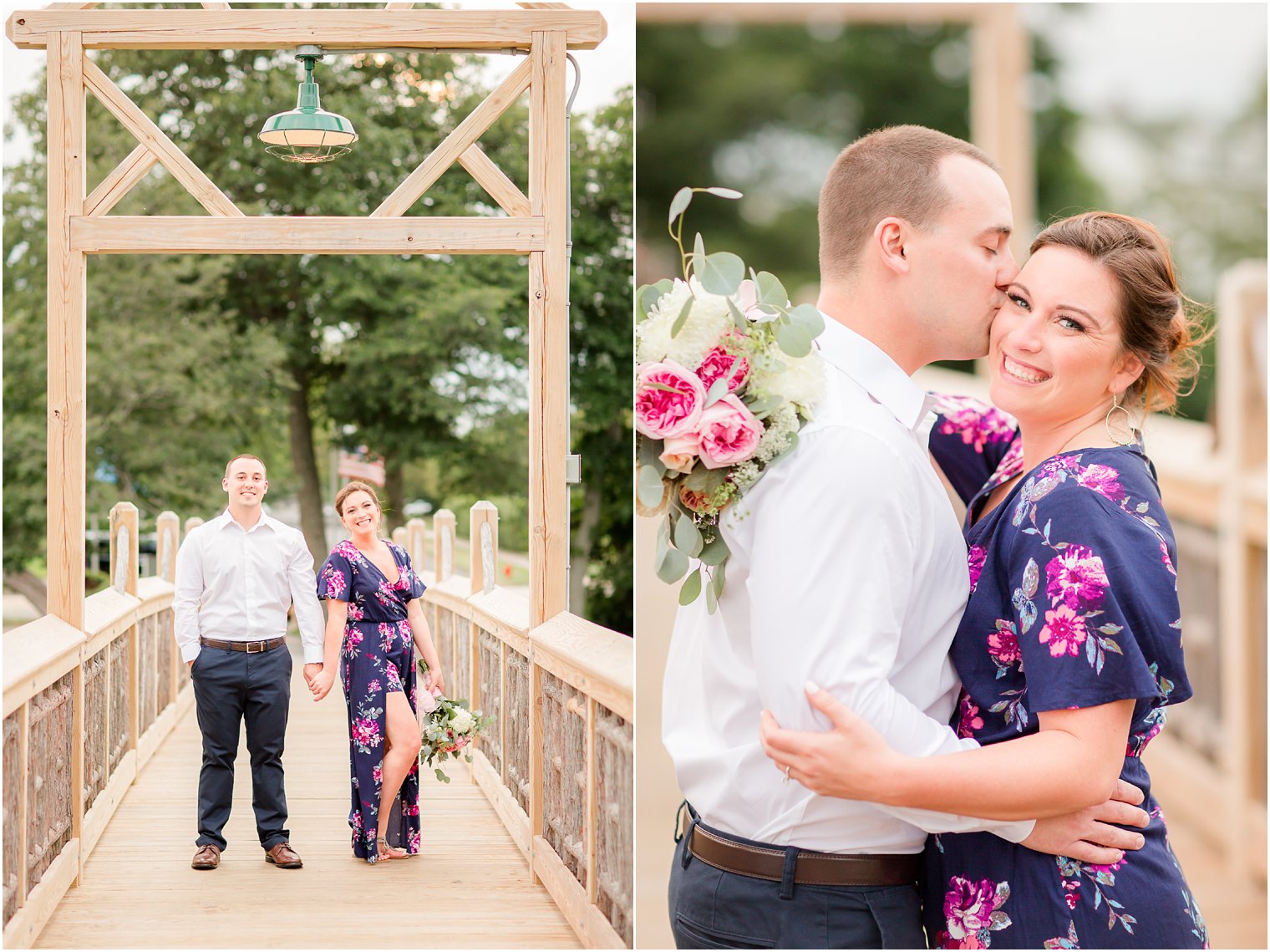 Engagement session in Spring Lake
