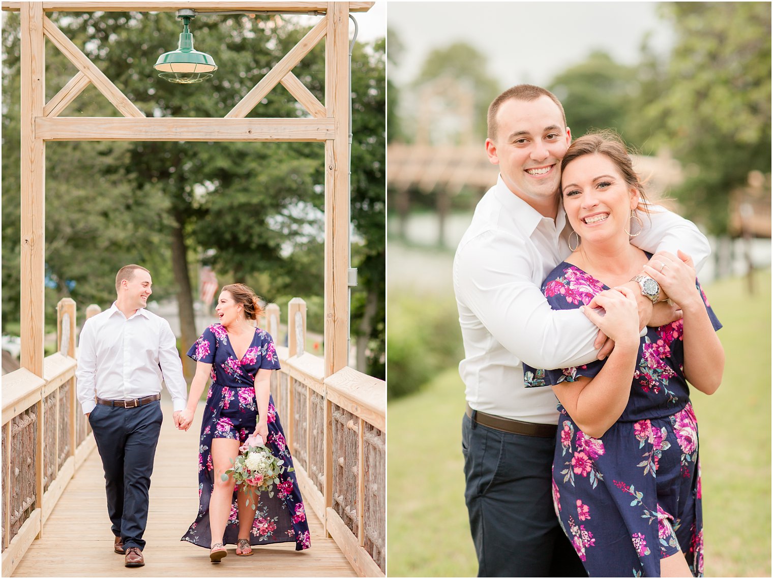 Fun engagement photos in NJ