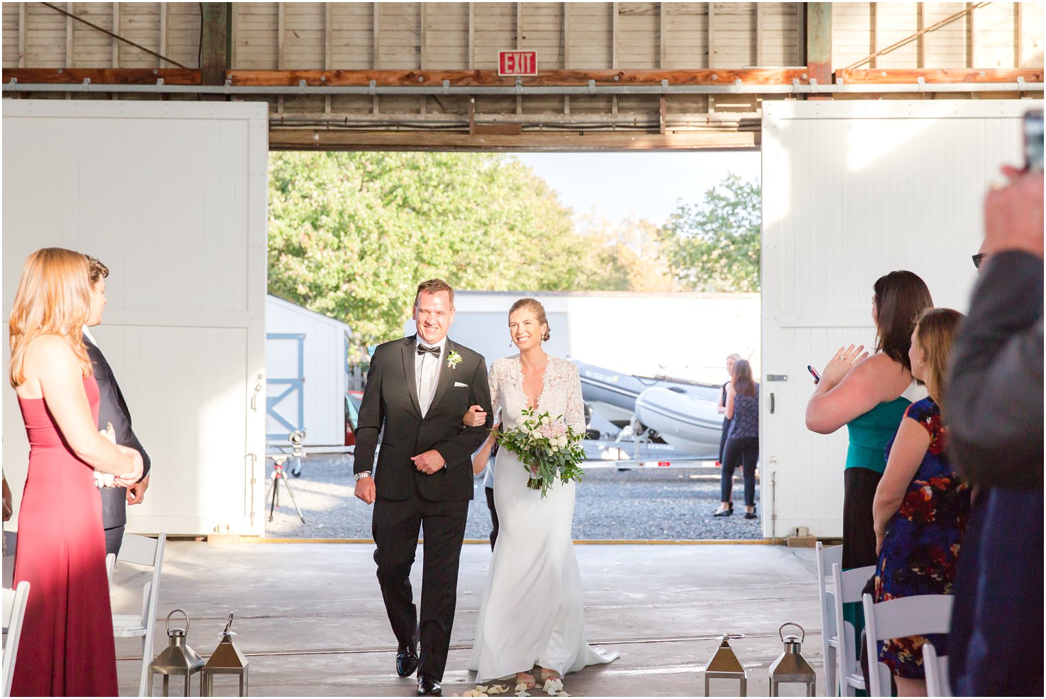 Bay Head Yacht Club Wedding Ceremony Photos