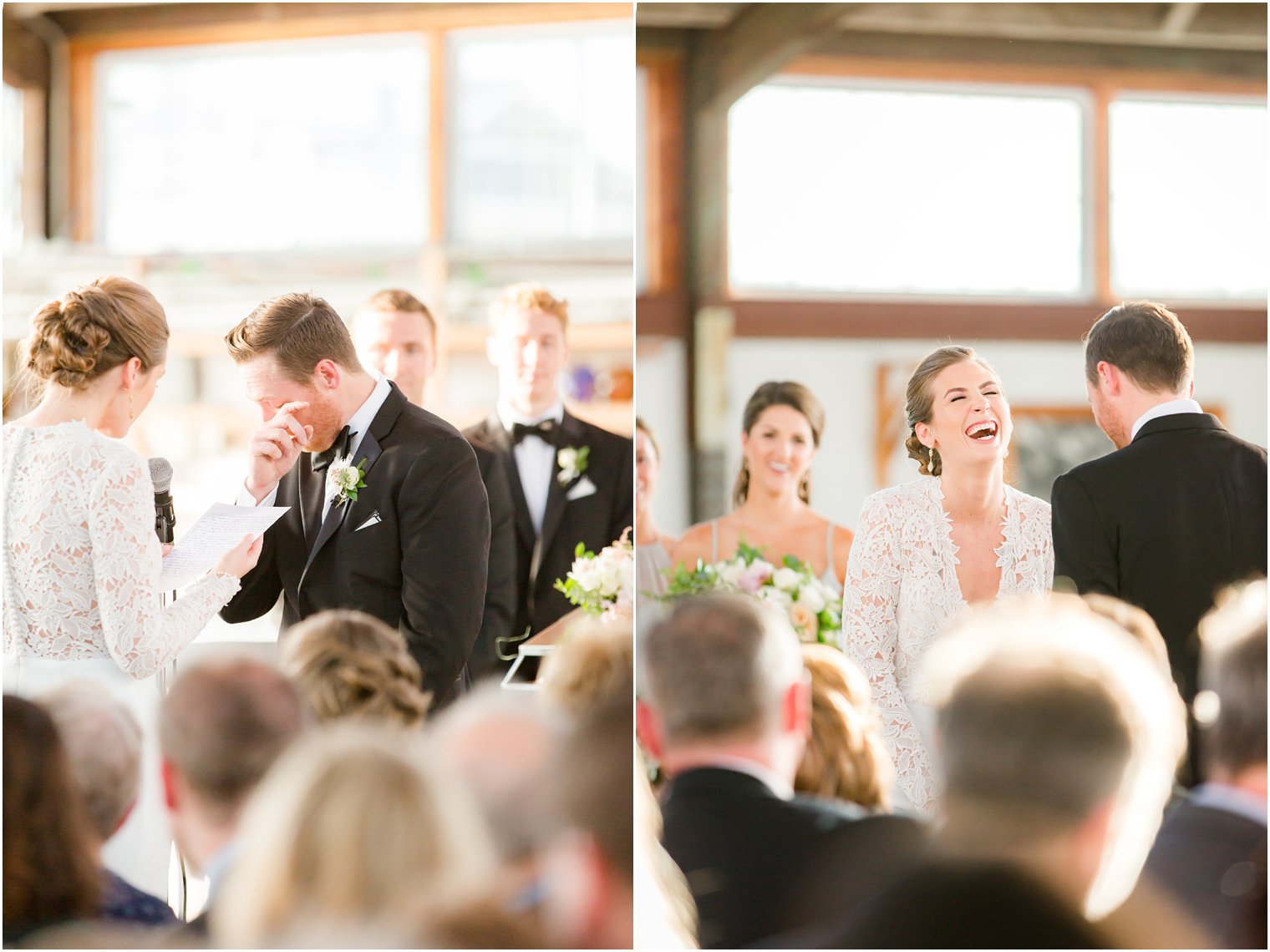 Bay Head Yacht Club Wedding Ceremony Photos