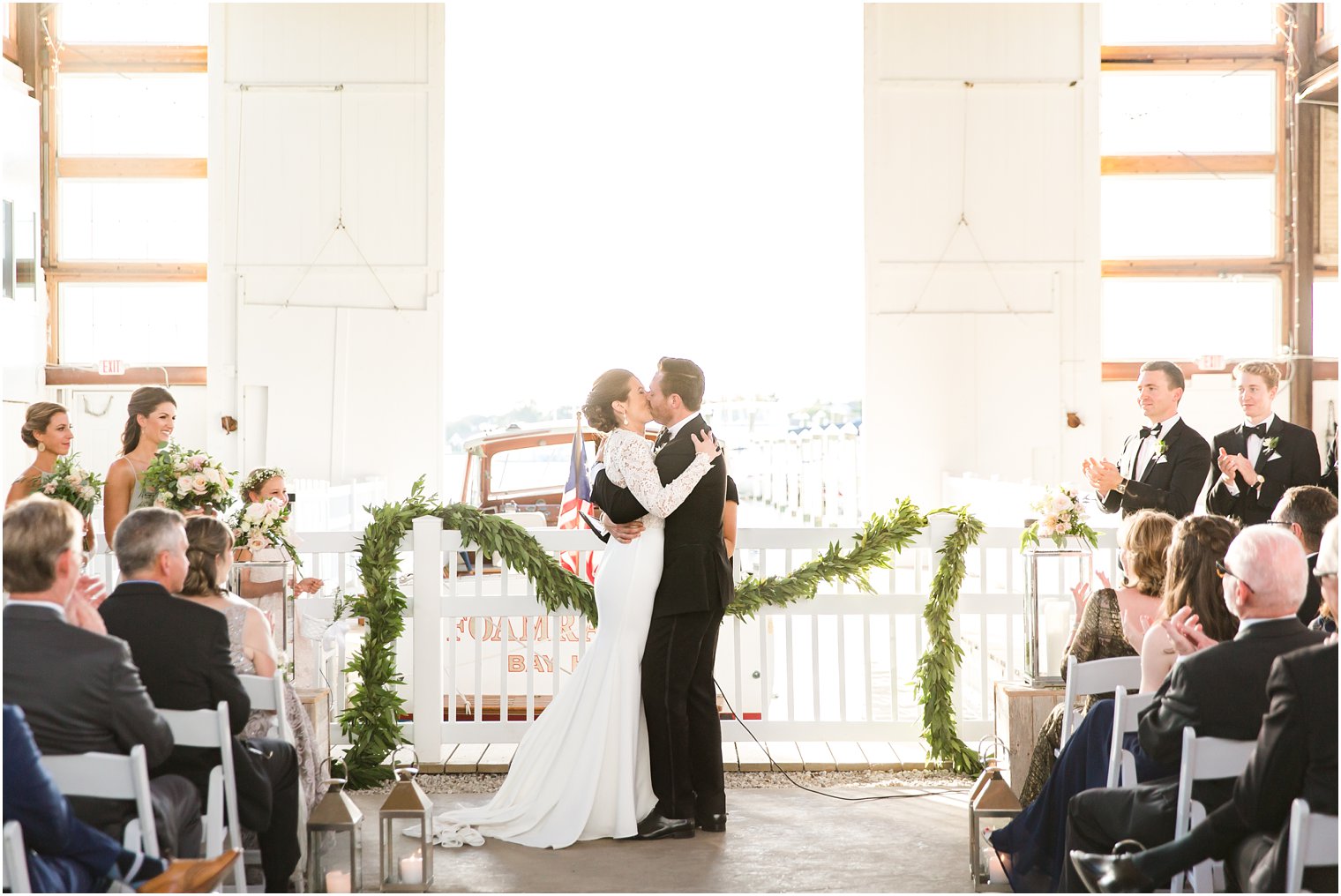 Bay Head Yacht Club Wedding Ceremony Photos