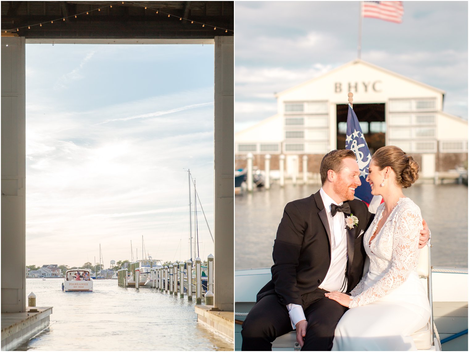 Bay Head Yacht Club Wedding Ceremony Photos