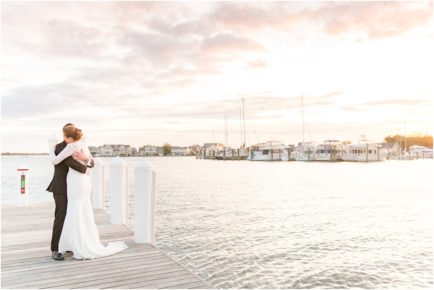 Sunset photo at Bay Head Yacht Club