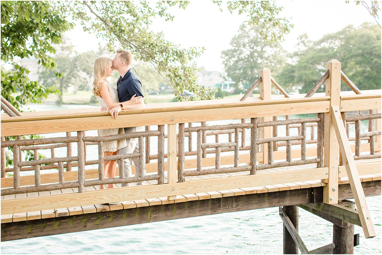 Romantic engagement session in Central NJ