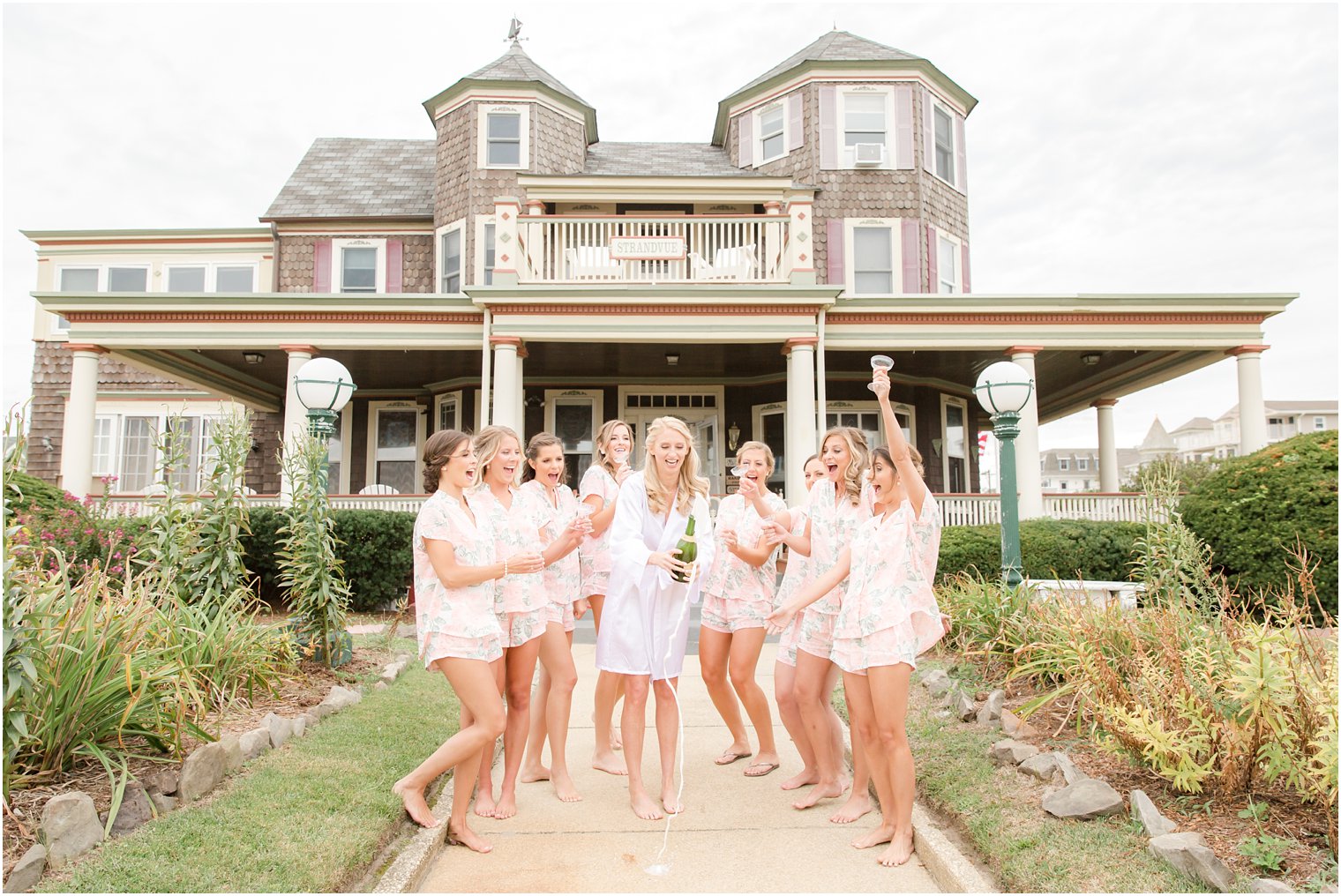 Bridesmaids at Ocean Grove Beach House