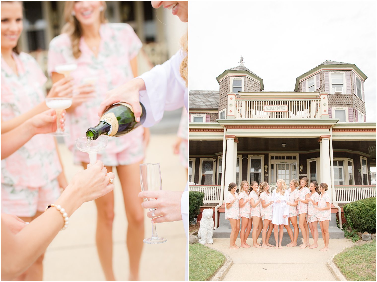 Bridesmaids at Ocean Grove Beach House