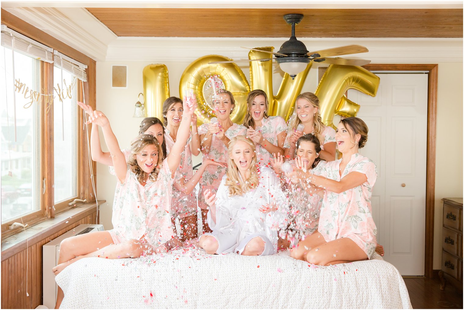 Bridesmaids at Ocean Grove Beach House