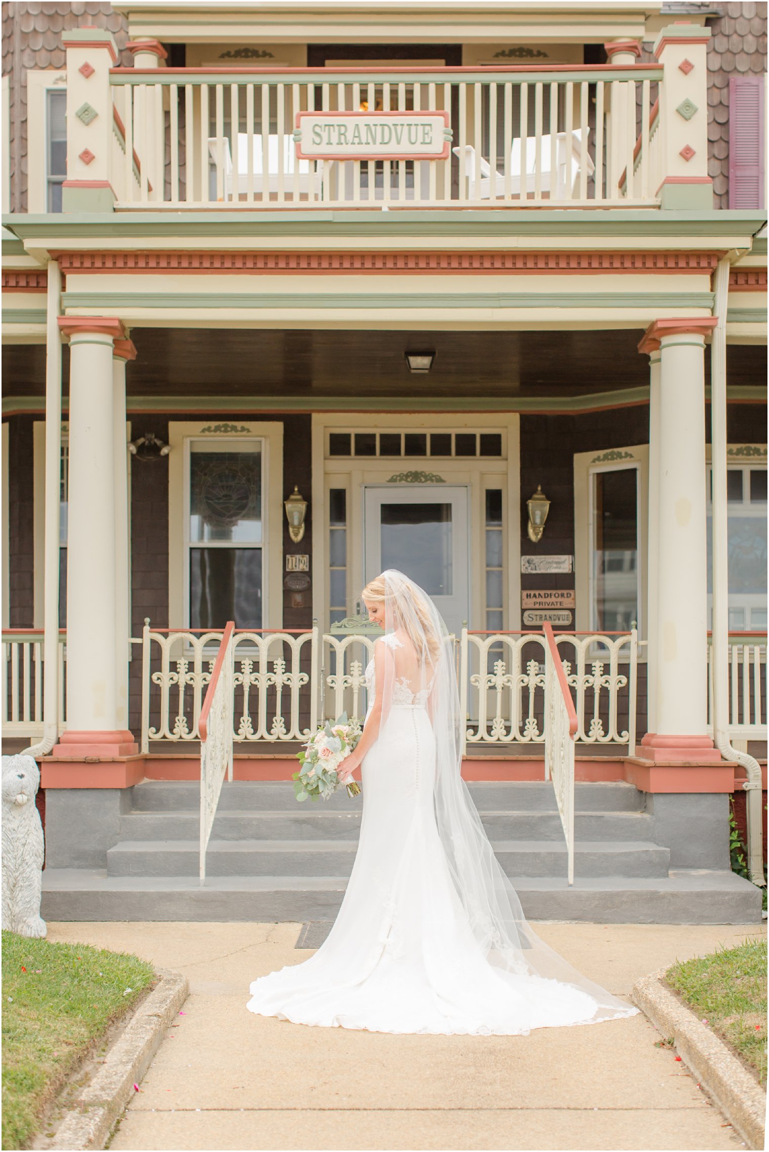 Bridal portraits in Ocean Grove Wedding