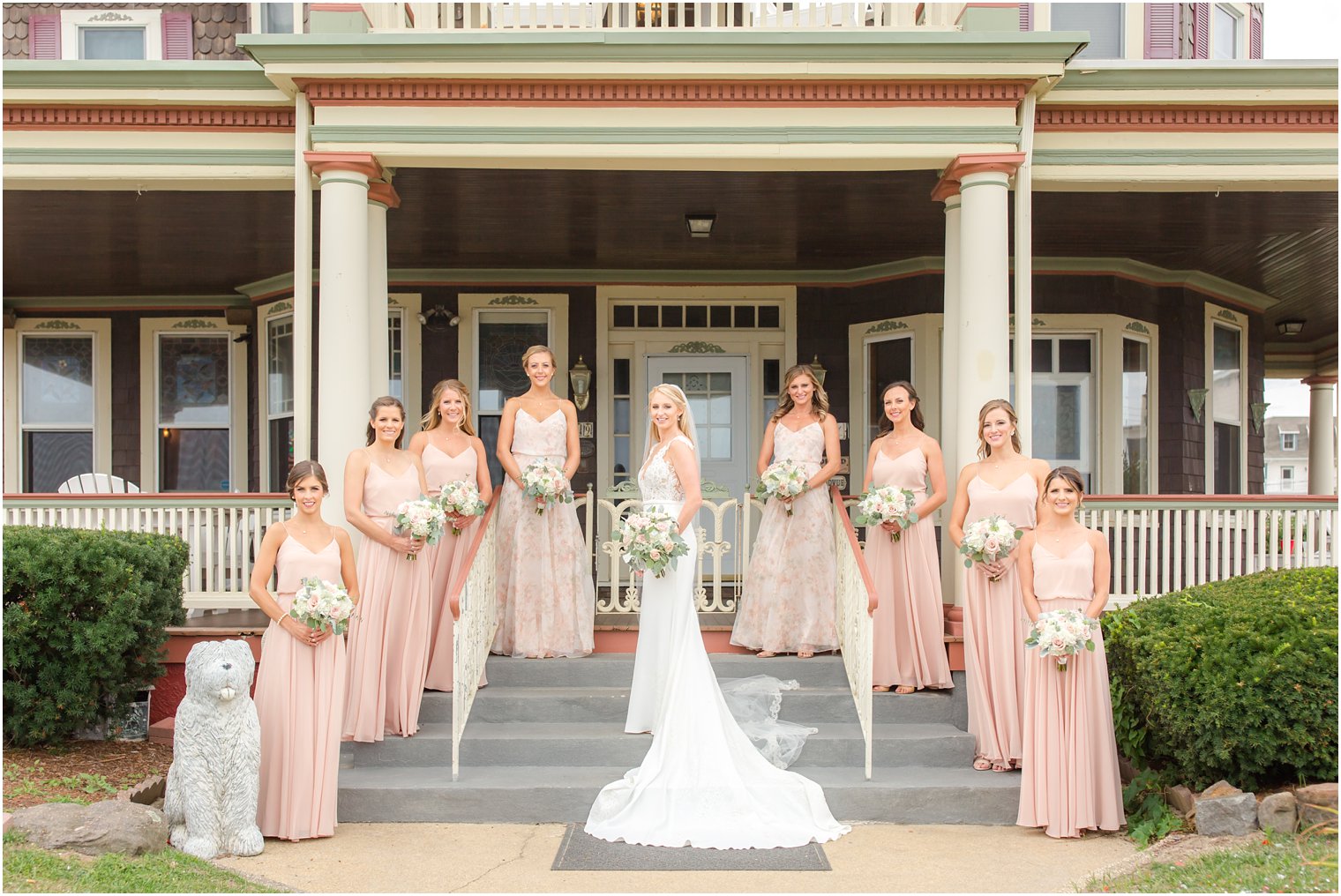 Bridal portraits in Ocean Grove Wedding