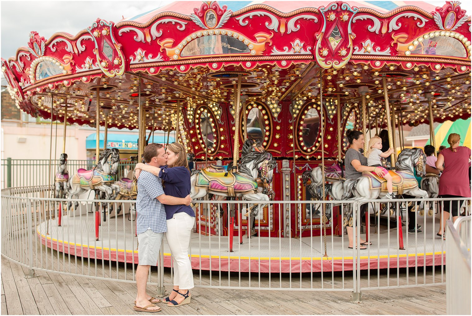 Engagement session at the Jersey Shore