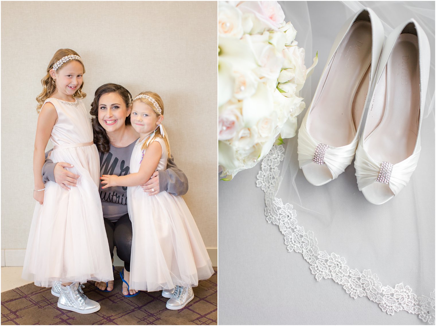 Photo of bride and bridesmaids by Shadowbrook Wedding Photographers Idalia Photography