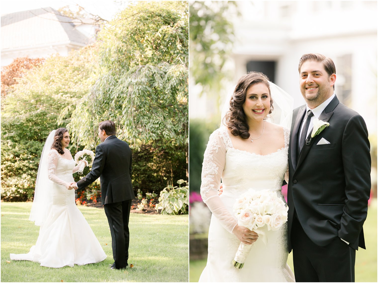 Bride and groom photo in Shrewsbury, NJ