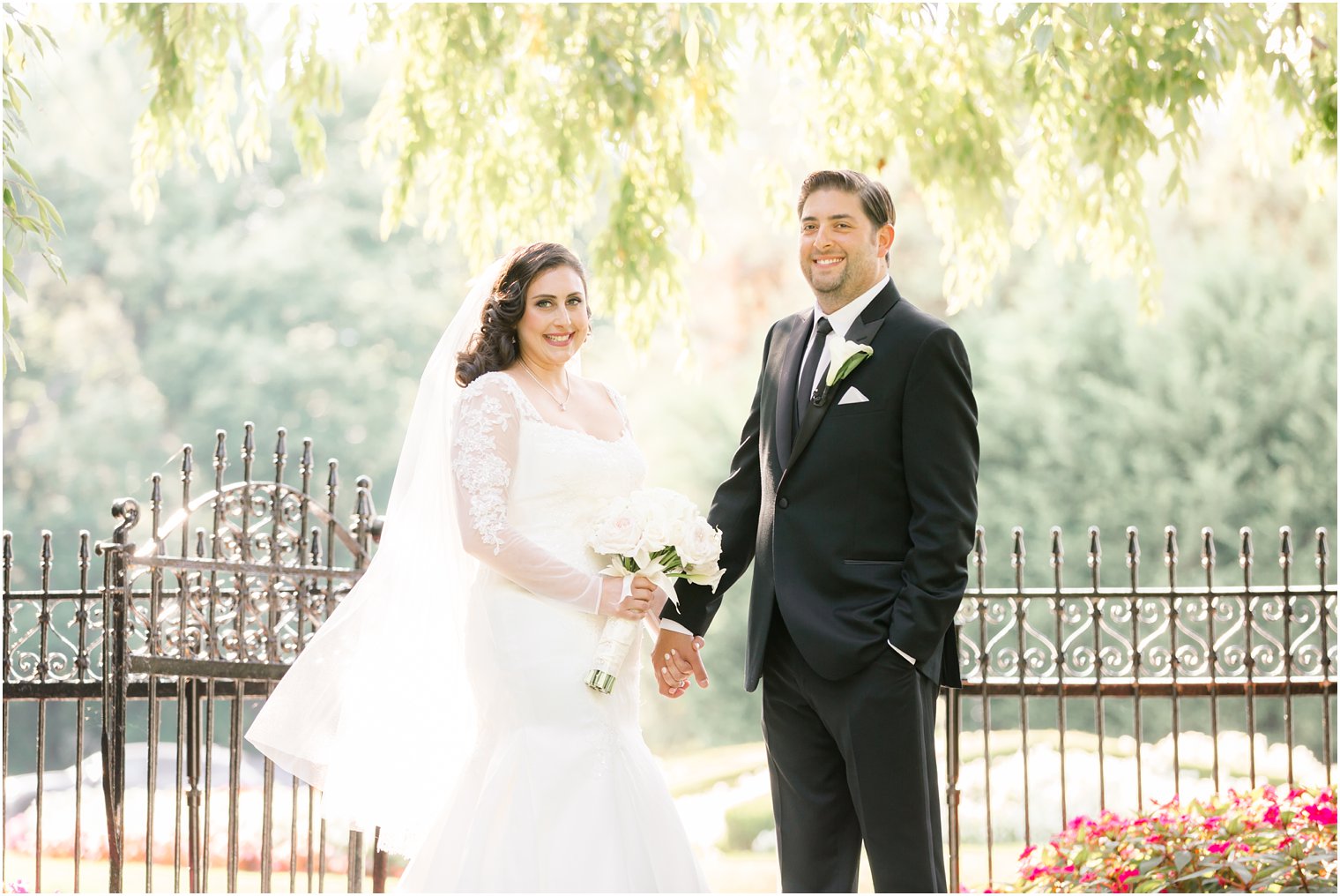 Summer wedding at Shadowbrook, Shrewsbury NJ