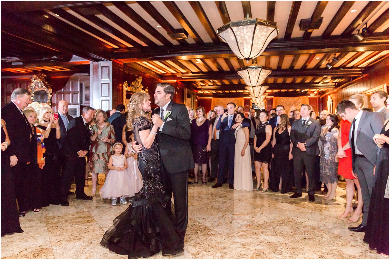 Reception dancing at Shadowbrook Wedding