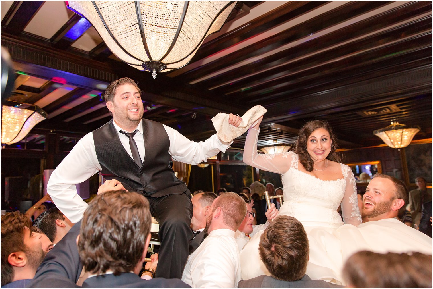 Reception dancing at Shadowbrook Wedding