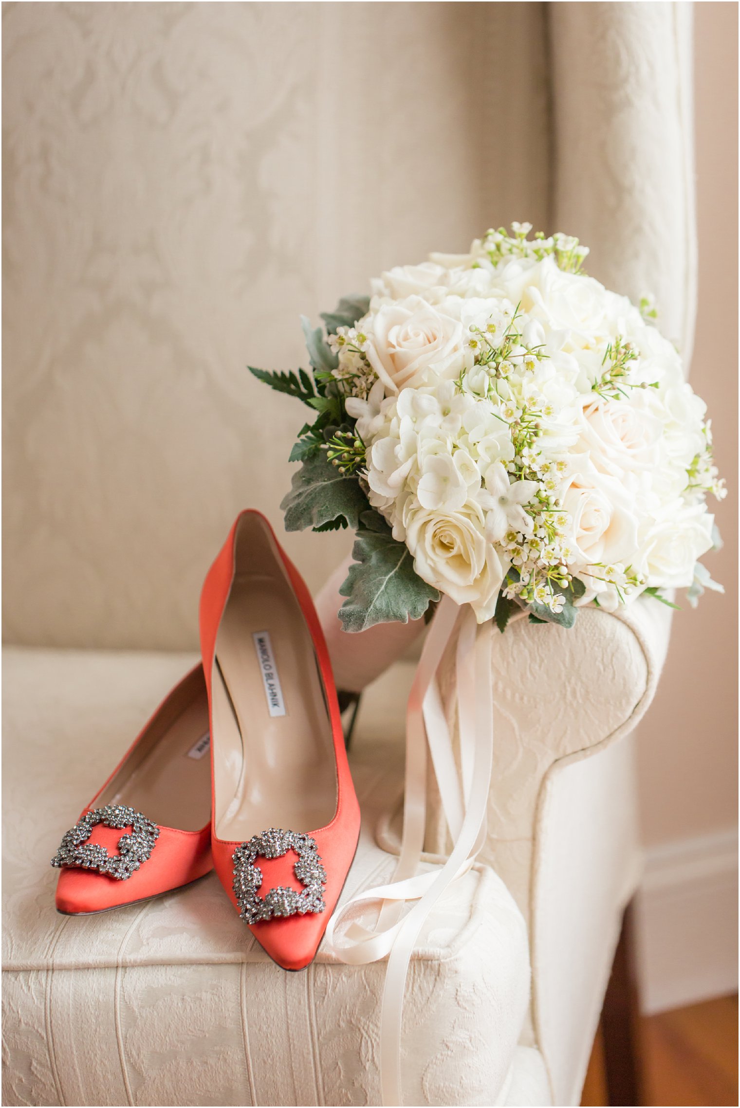 White wedding bouquet