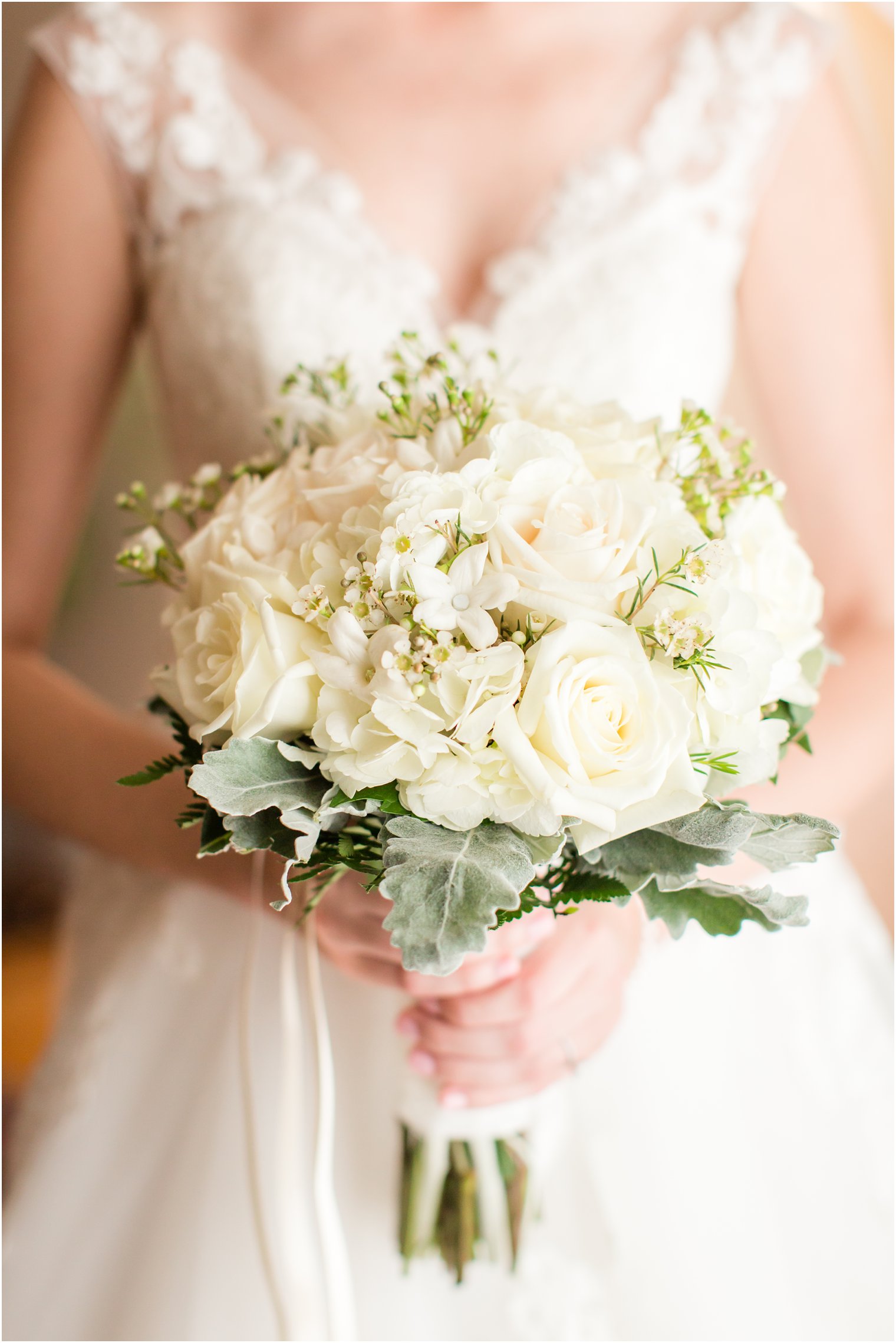 Bouquet with white florals