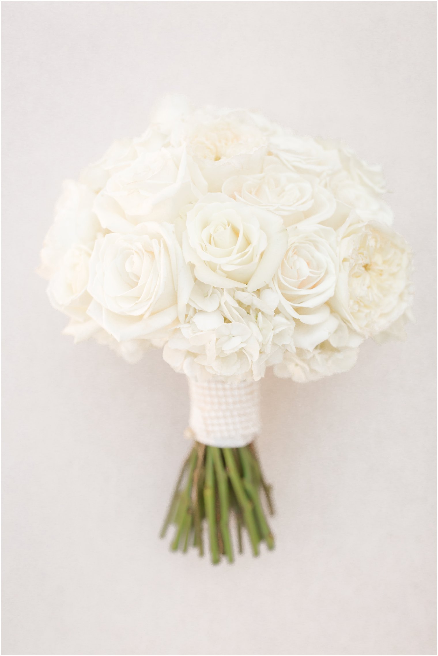 White wedding bouquet at Windows on the Water at Frogbridge Wedding