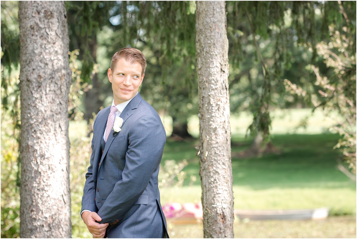 First look at Windows on the Water at Frogbridge Wedding