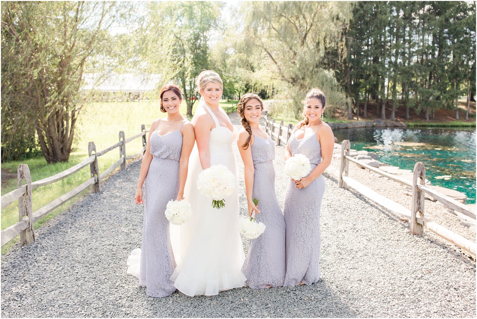 Bridesmaid photo at Windows on the Water at Frogbridge Wedding