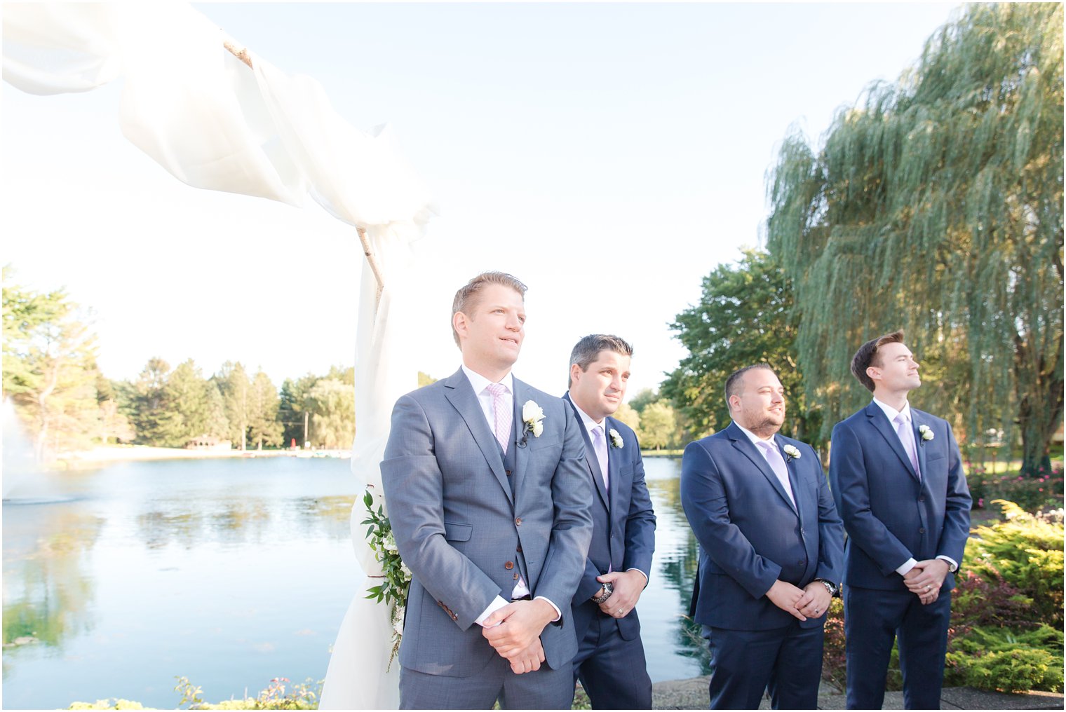 Windows on the Water at Frogbridge outdoor wedding ceremony
