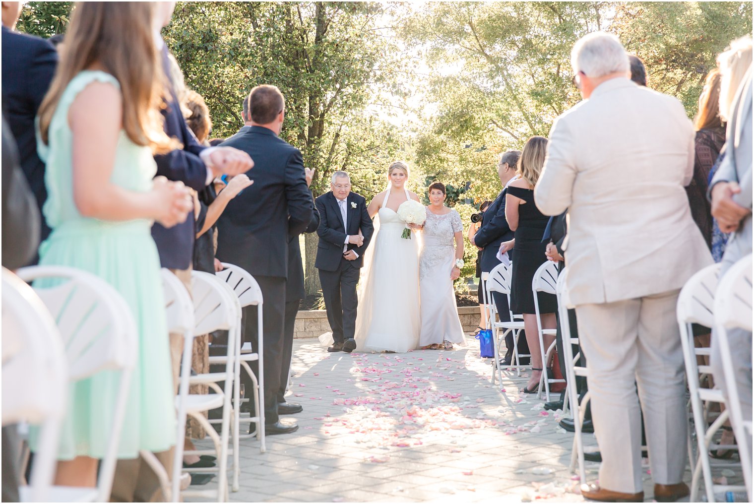 Windows on the Water at Frogbridge outdoor wedding ceremony