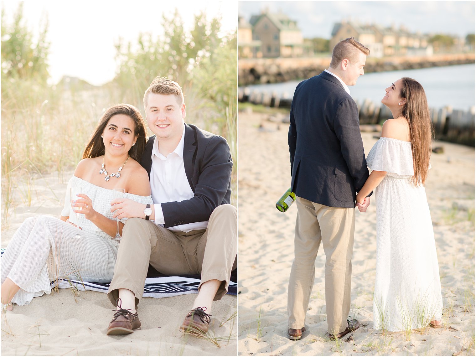 engagement photos at Gateway National Park