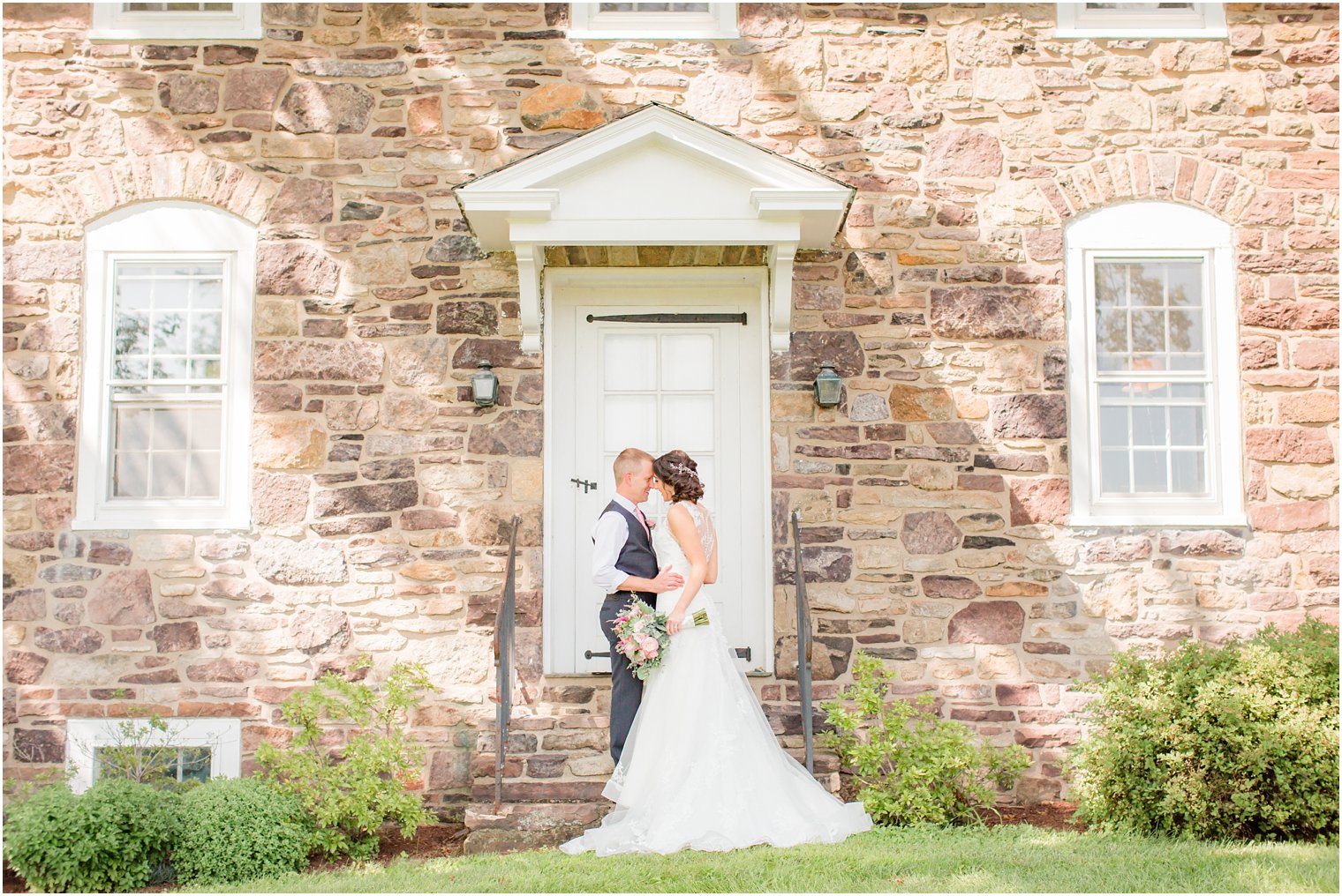 Wedding portraits at Stone Rows Farm wedding