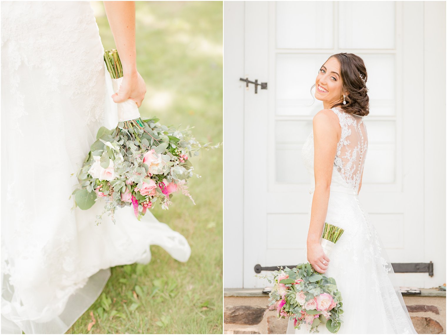 Bridal portrait at Stone Rows Farm wedding