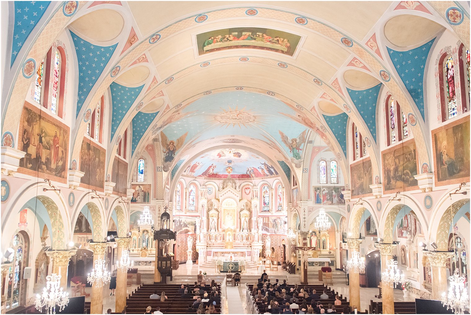 Wedding Ceremony at St. Casmir’s Polish Roman Catholic Church