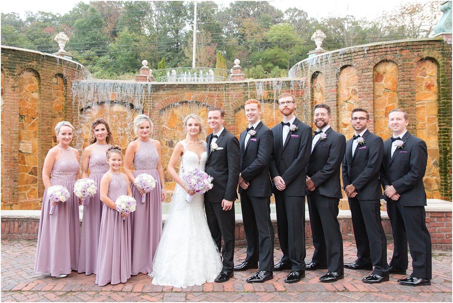 The Manor Bridal Party Photos | Idalia Photography