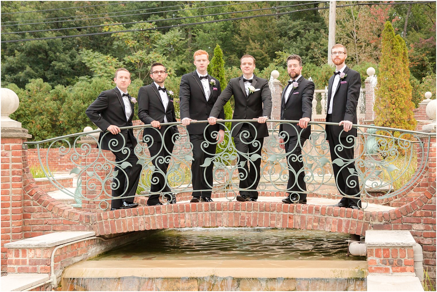 Groomsmen photo at The Manor