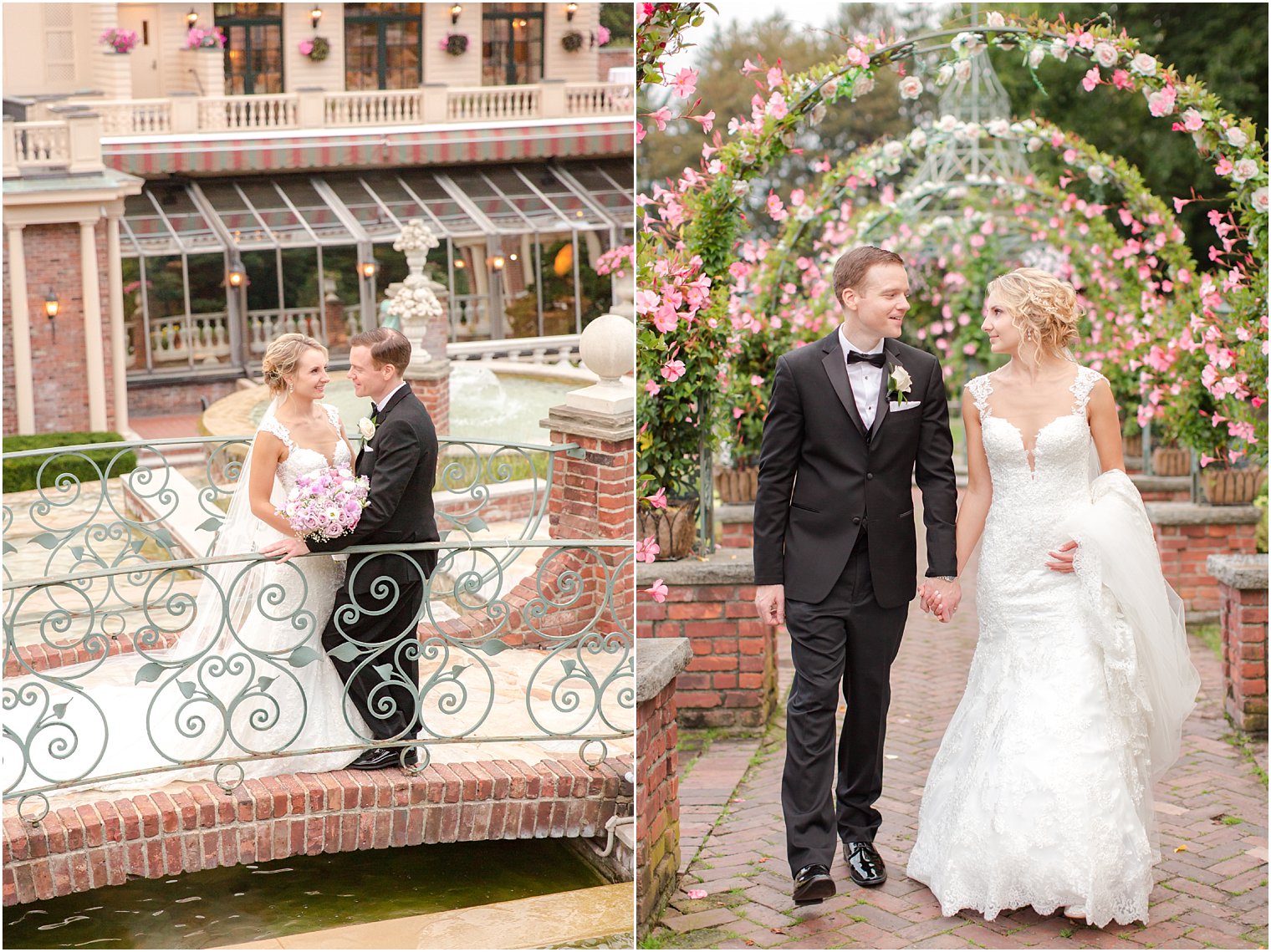 Bride and groom photos at The Manor | West Manor, NJ Wedding Photographer