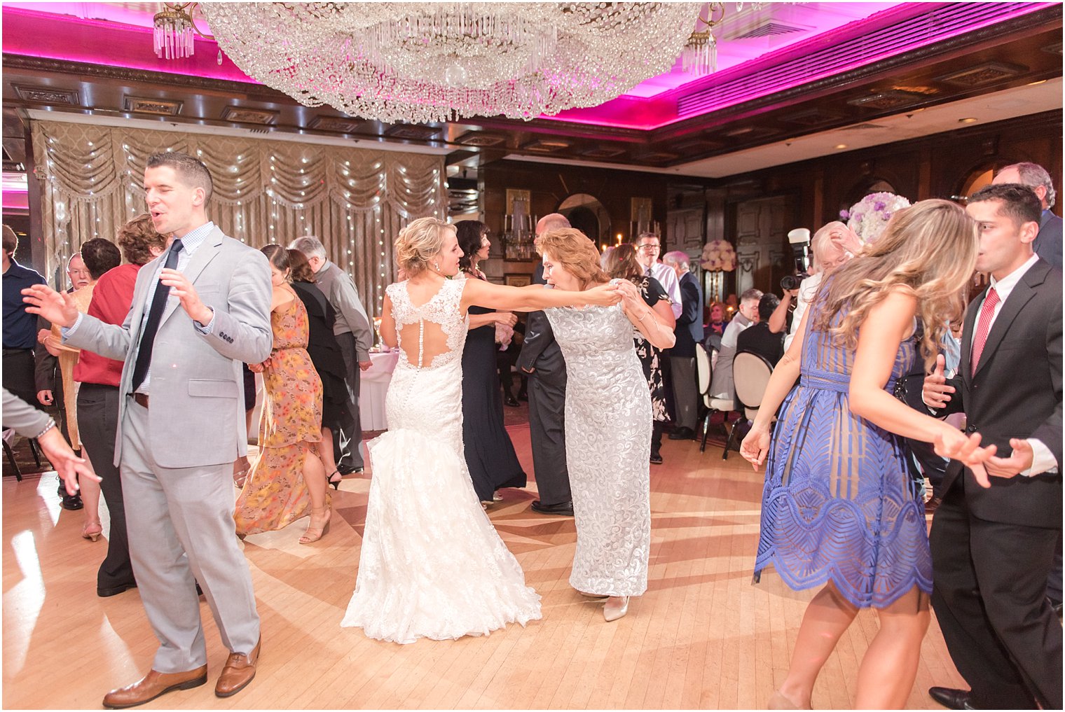 Bride dancing with mother at The Manor Wedding