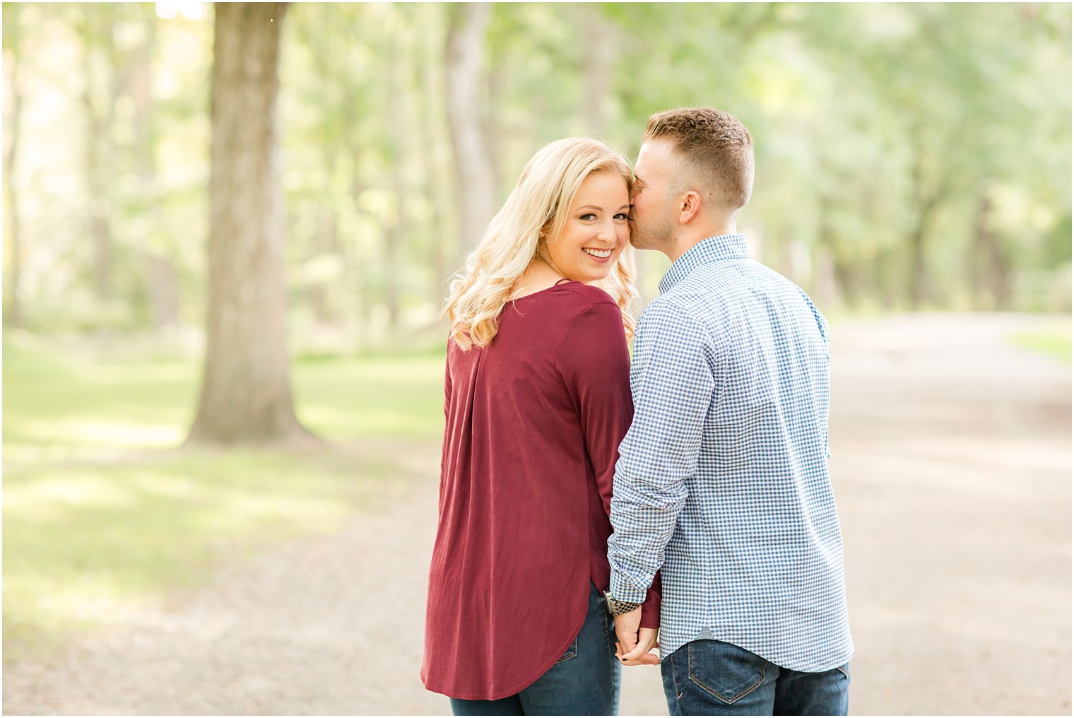 Allaire State Park Engagement by Idalia Photography