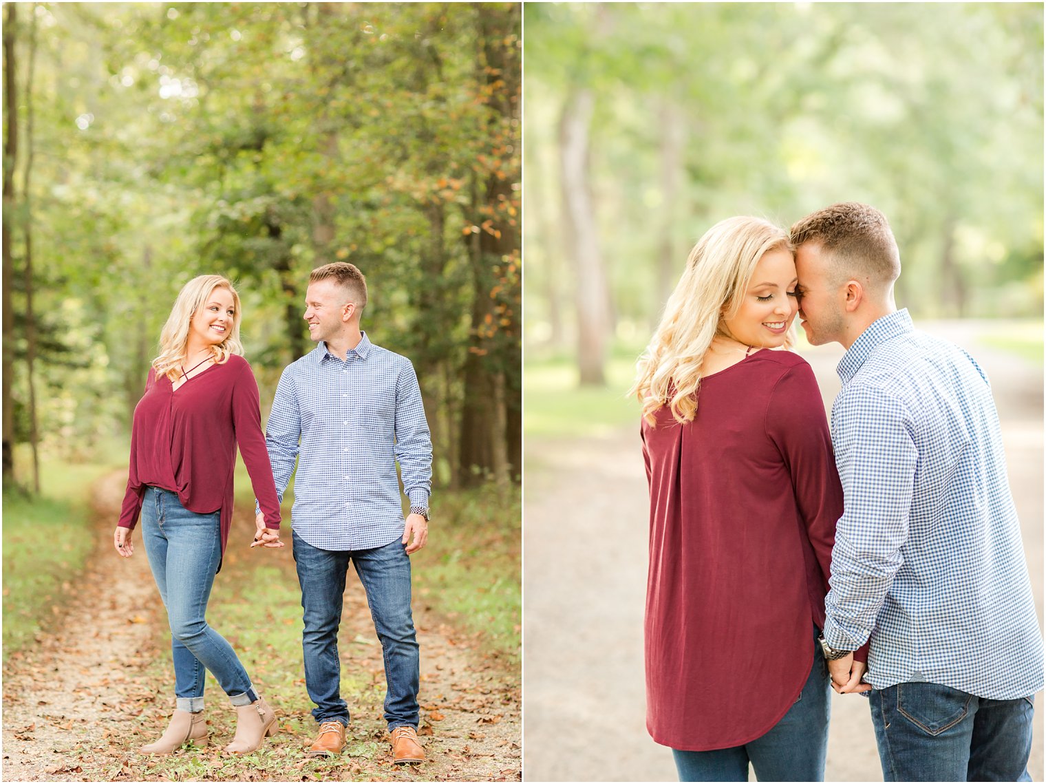 Casual engagement photos