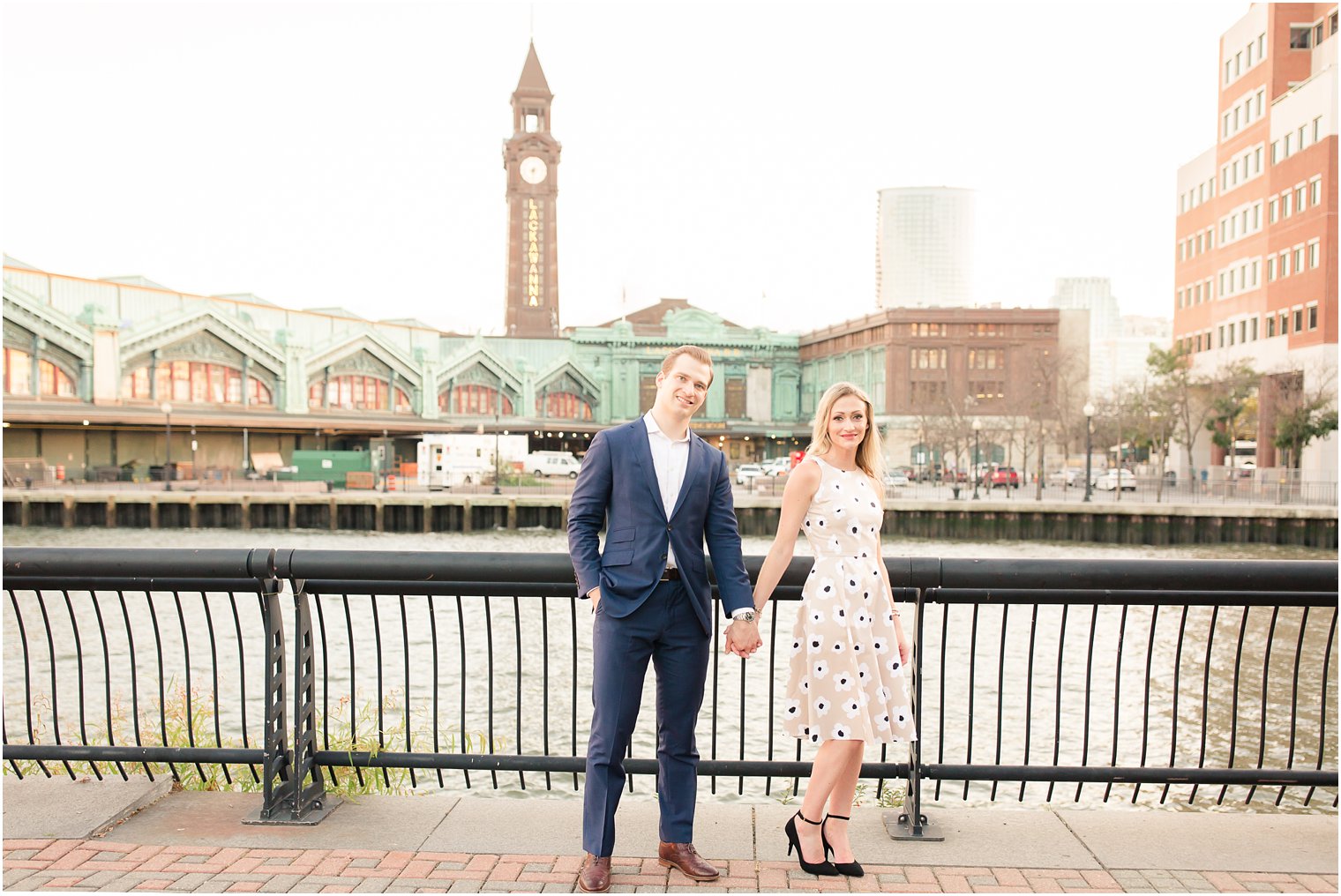 Engagement photos in Hoboken NJ