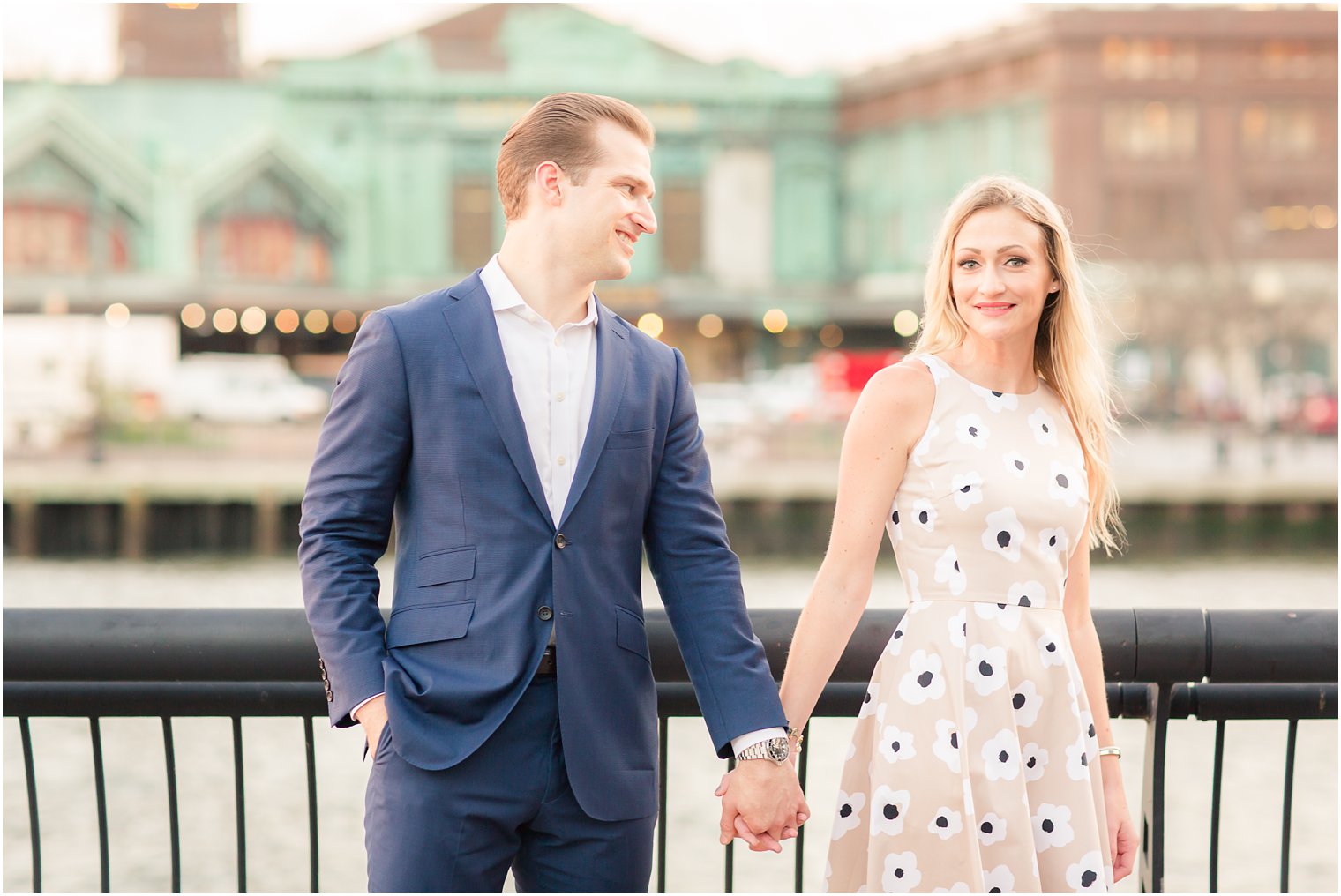 Engagement session in Hoboken NJ