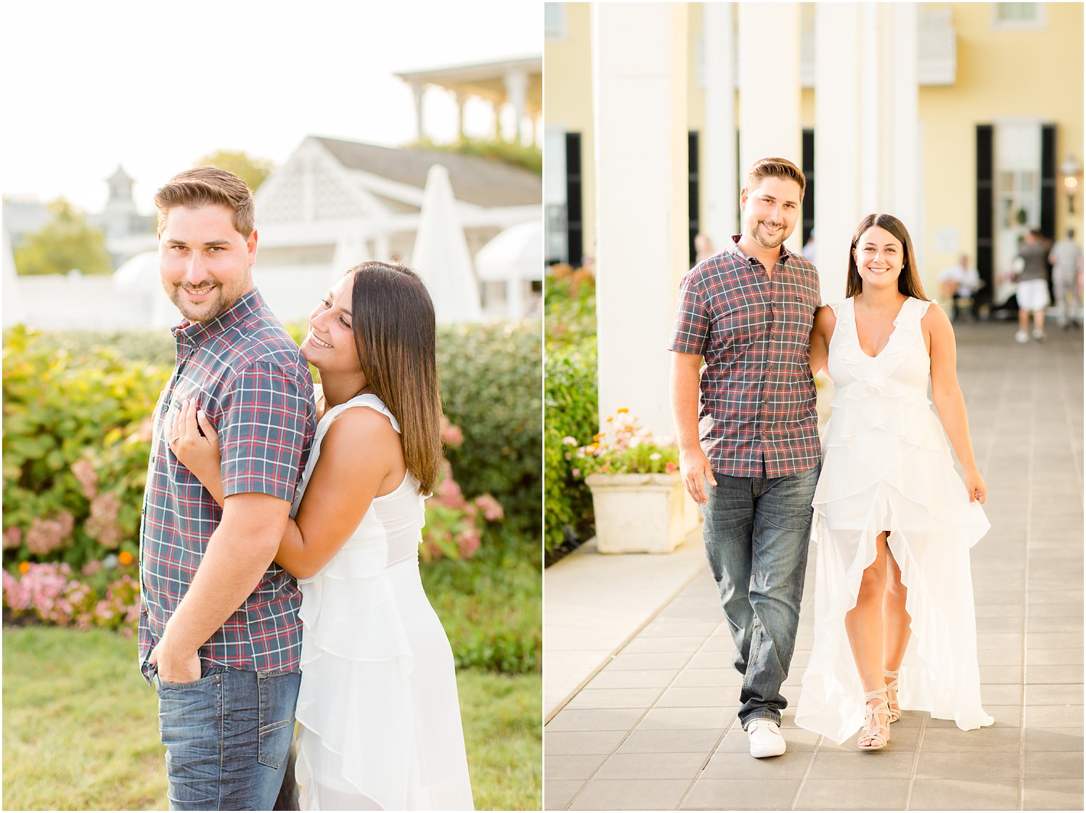 Summer engagement photo ideas in Cape May
