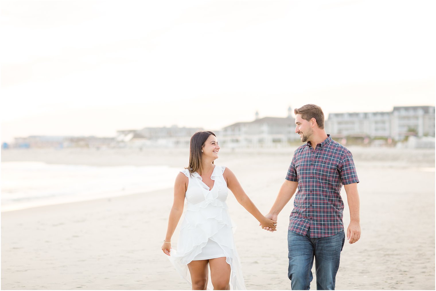 Engagement photo in Cape May NJ
