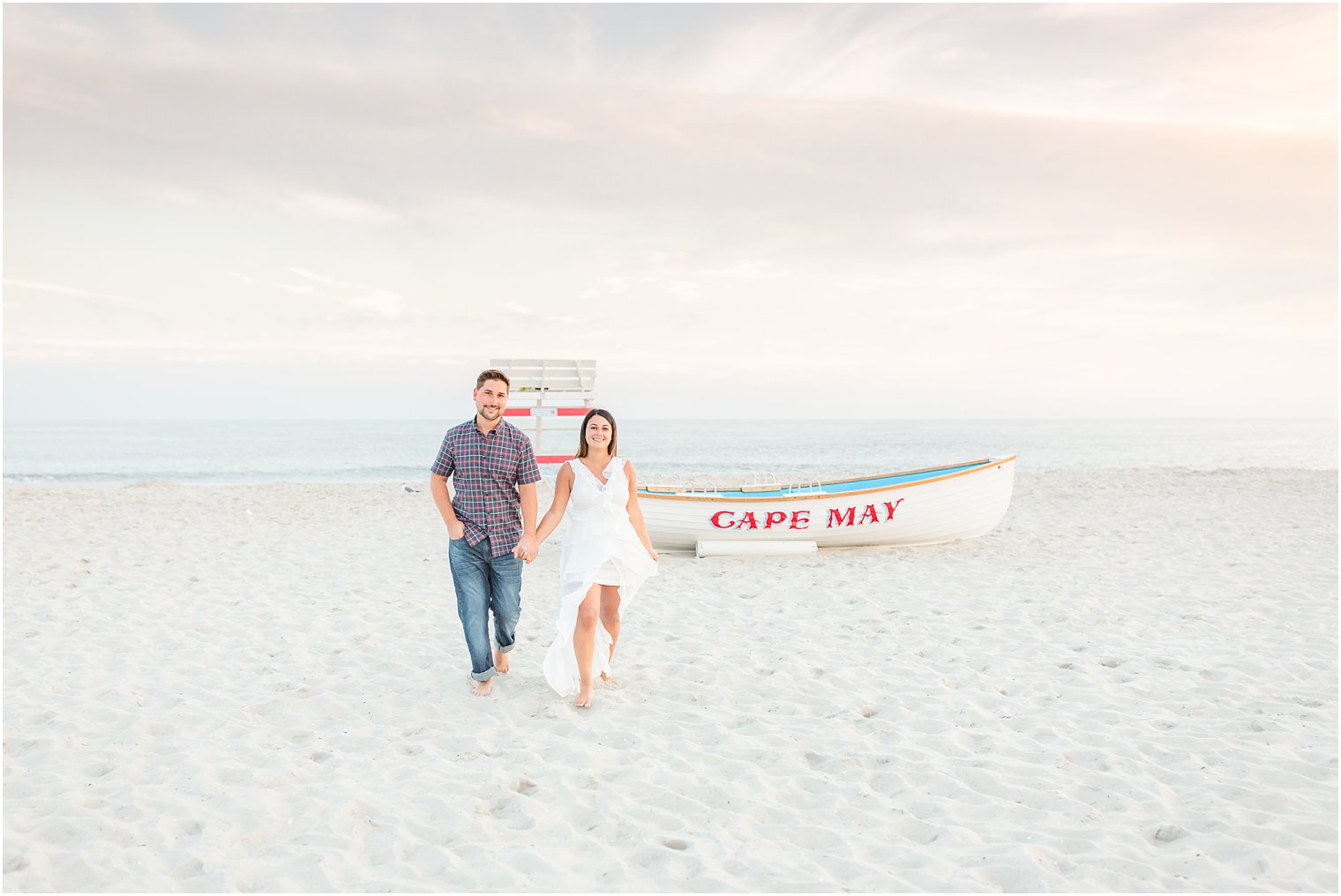 Classic Cape May engagement photos