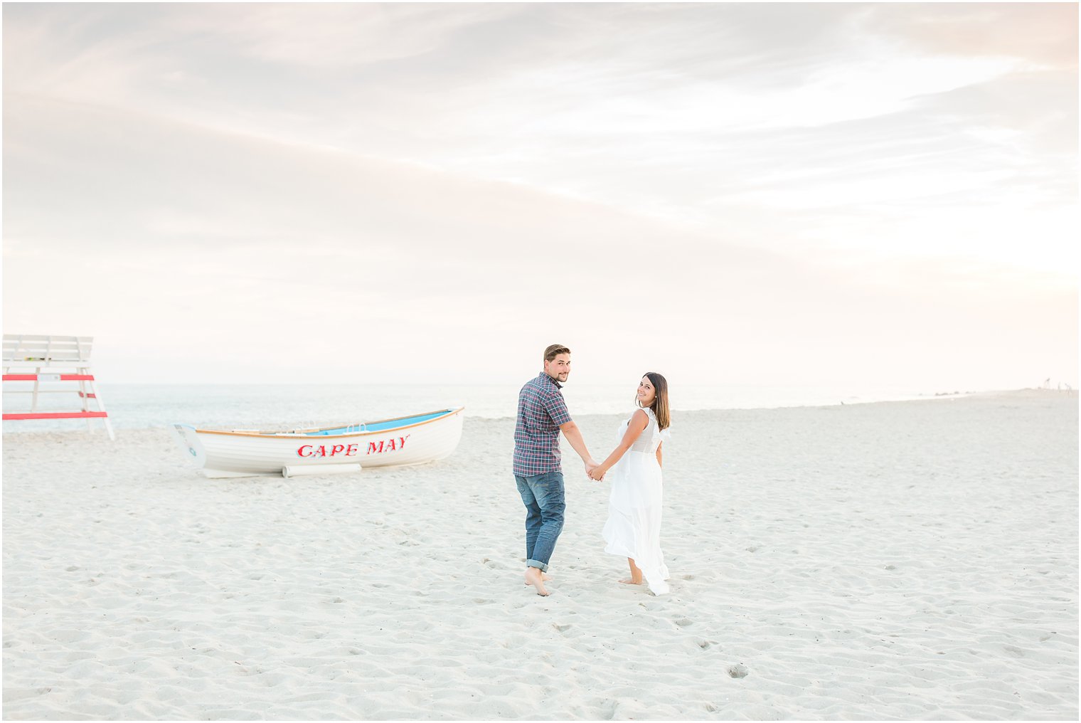 Cape May NJ engagement photos