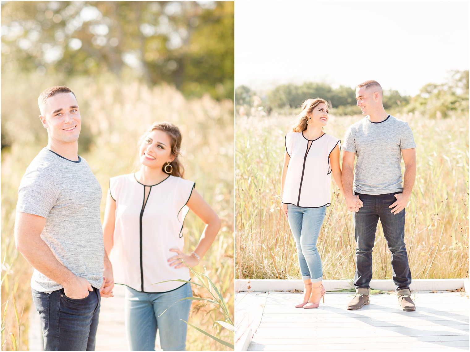 Casual engagement photos | Photos by Idalia Photography