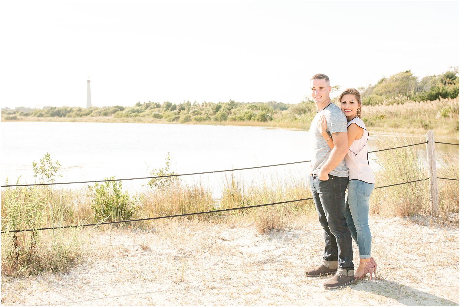 Romantic engagement photo | Photos by Idalia Photography