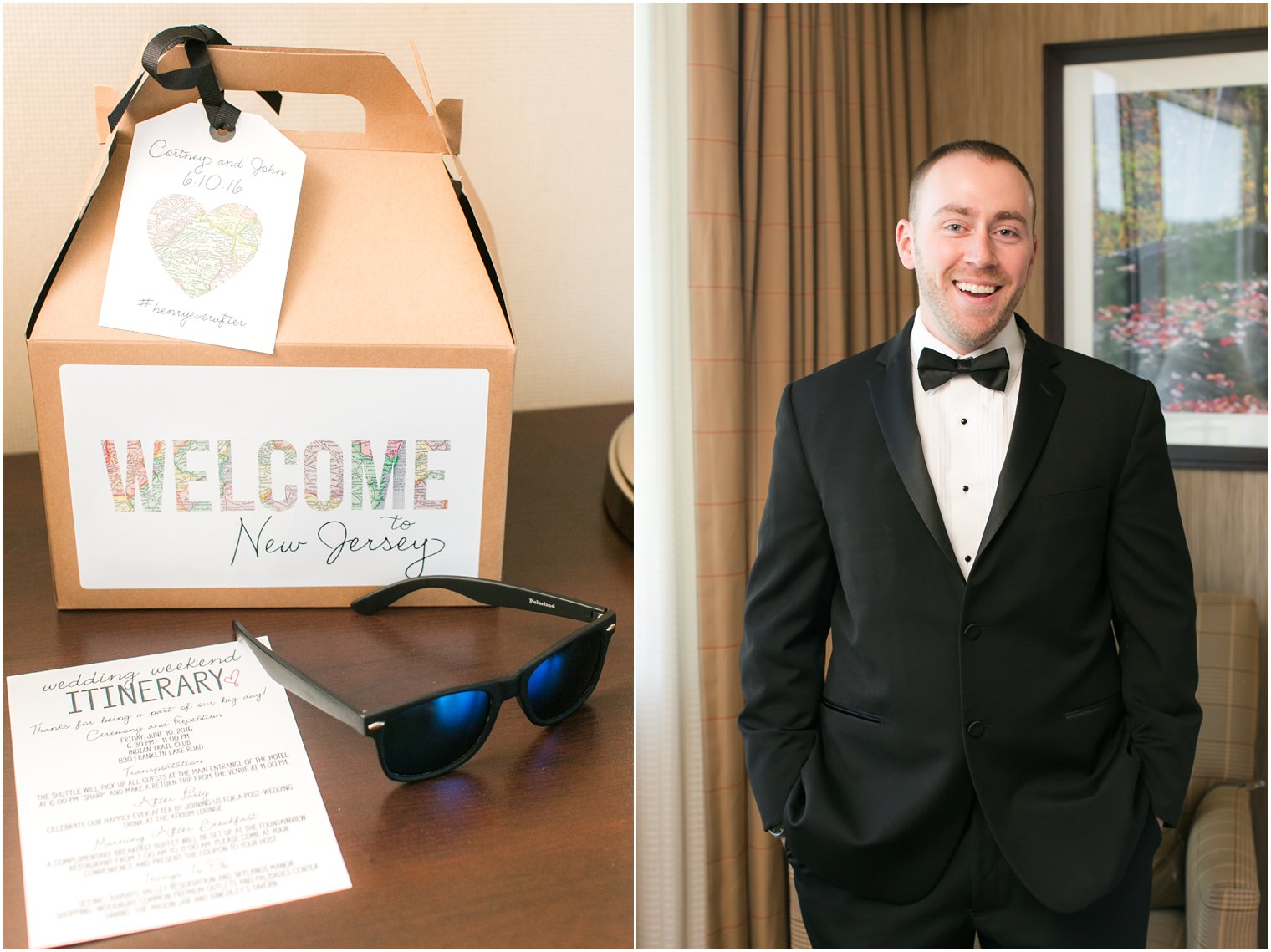 Welcome bag | Photos by Indian Trail Club Wedding Photographer Idalia Photography