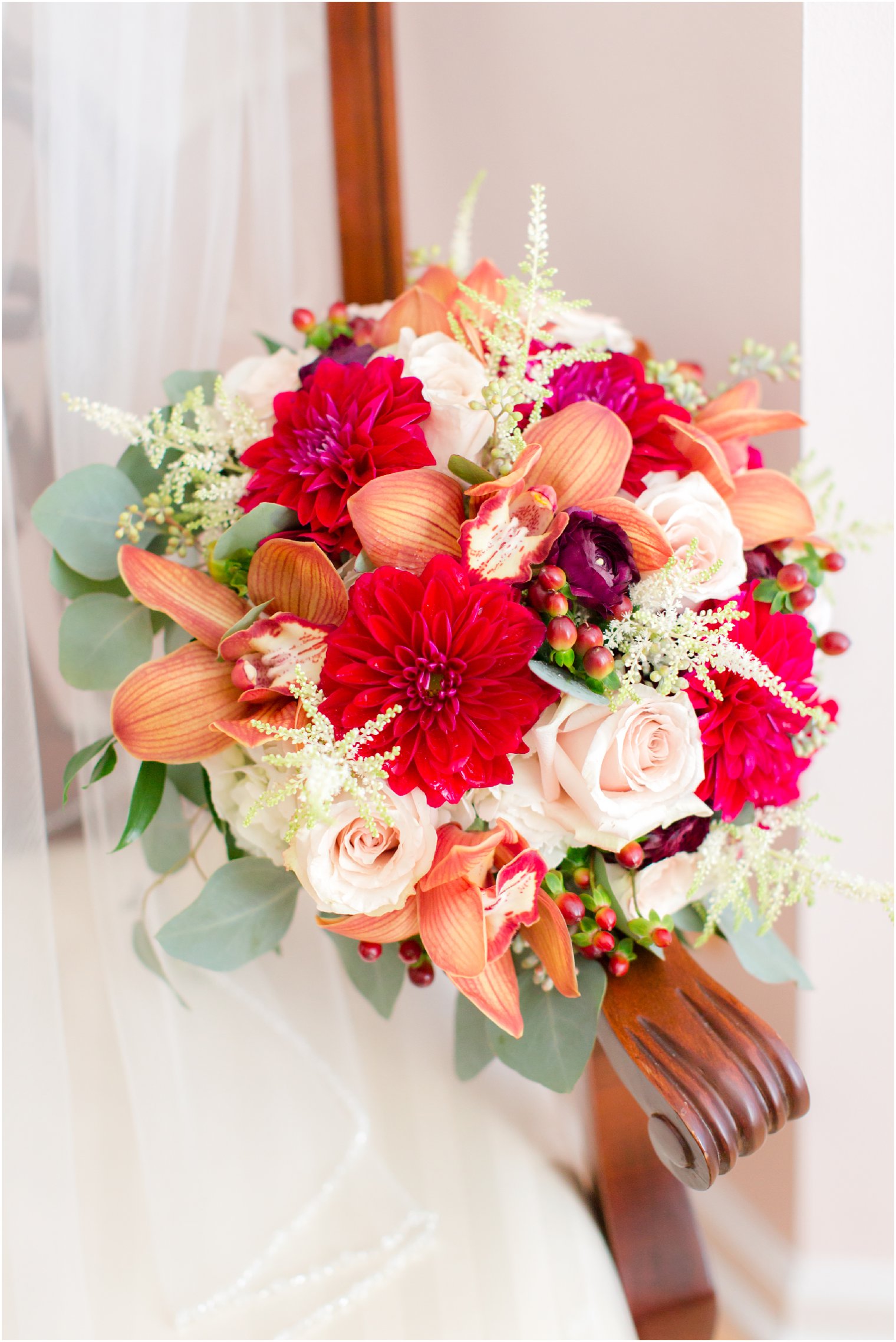 Fall bouquet by Sayrewoods Florist