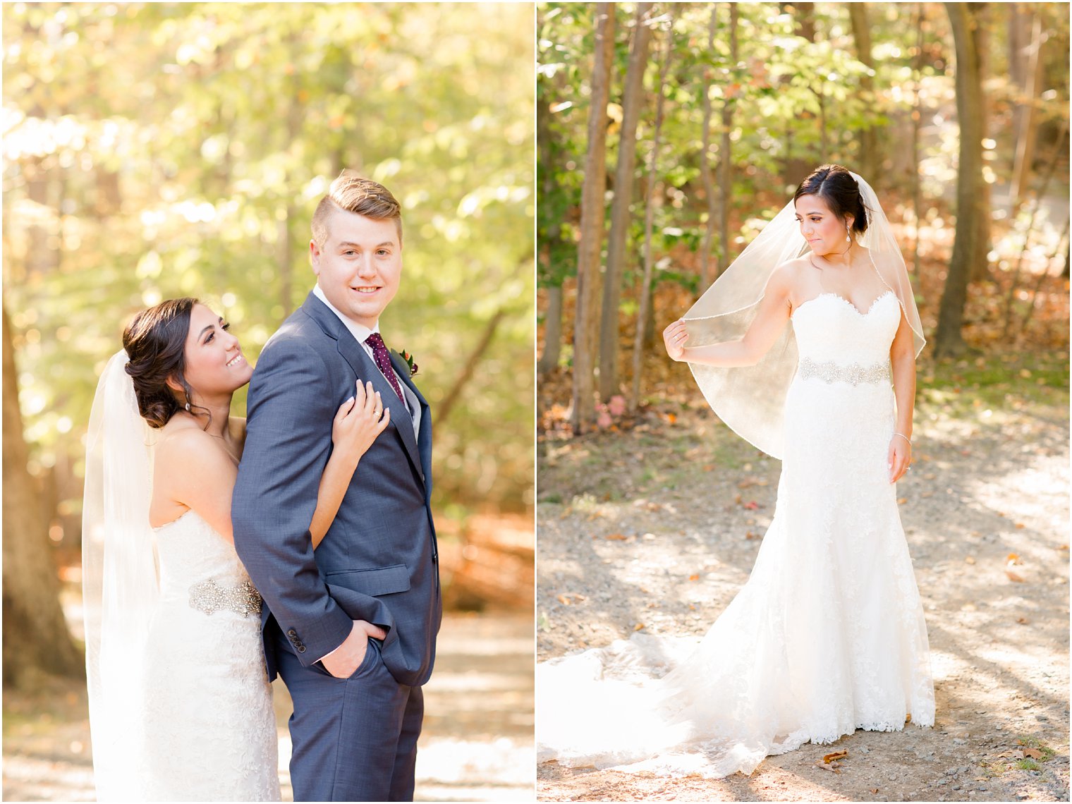 Bride and groom photos at Hedden Park | Photos by NJ Wedding Photographers Idalia Photography