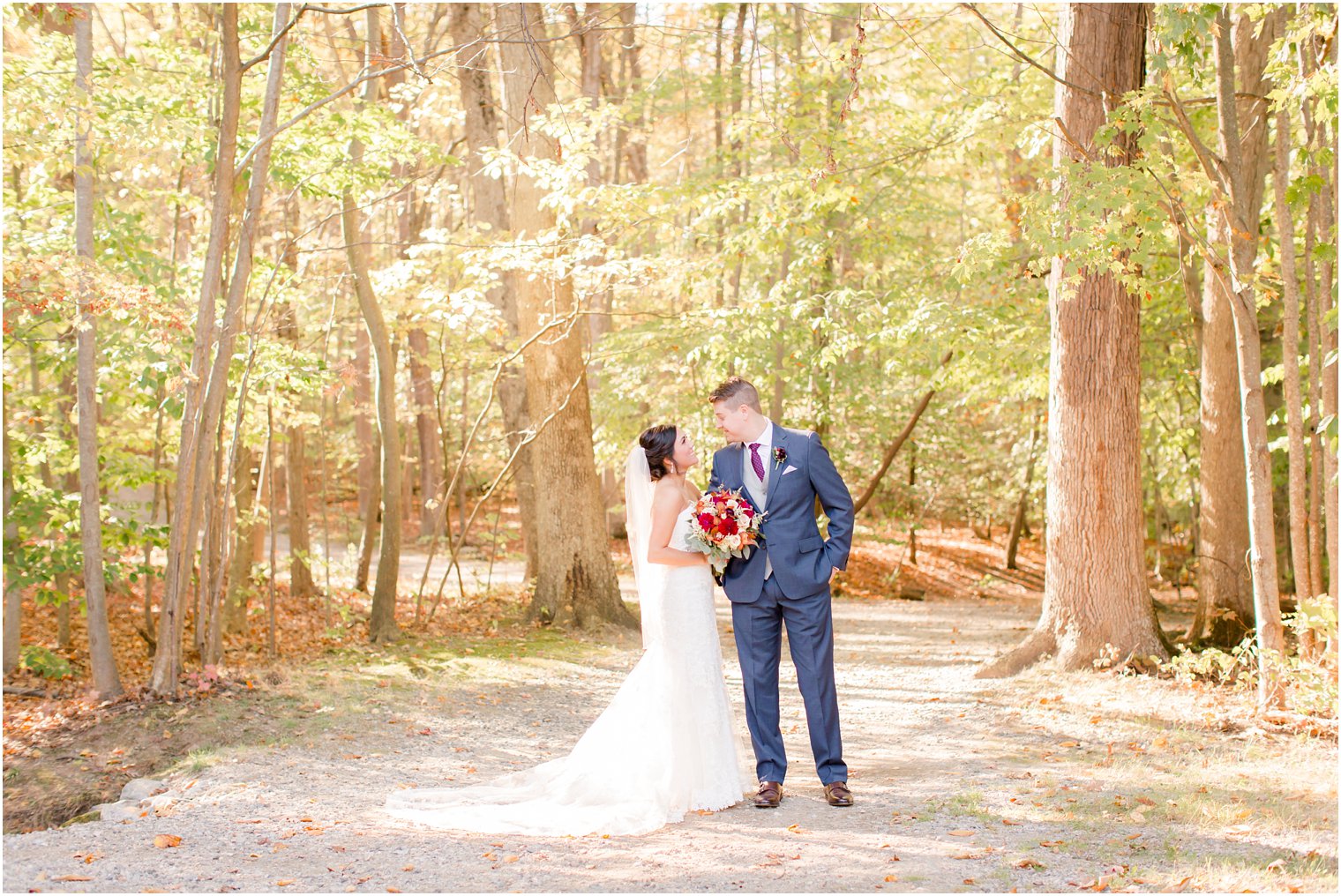 Fall wedding at Meadow Wood Manor in Randolph NJ | Photos by NJ Wedding Photographers Idalia Photography